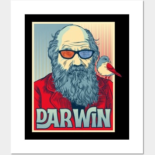 Charles darwin day celebration Posters and Art